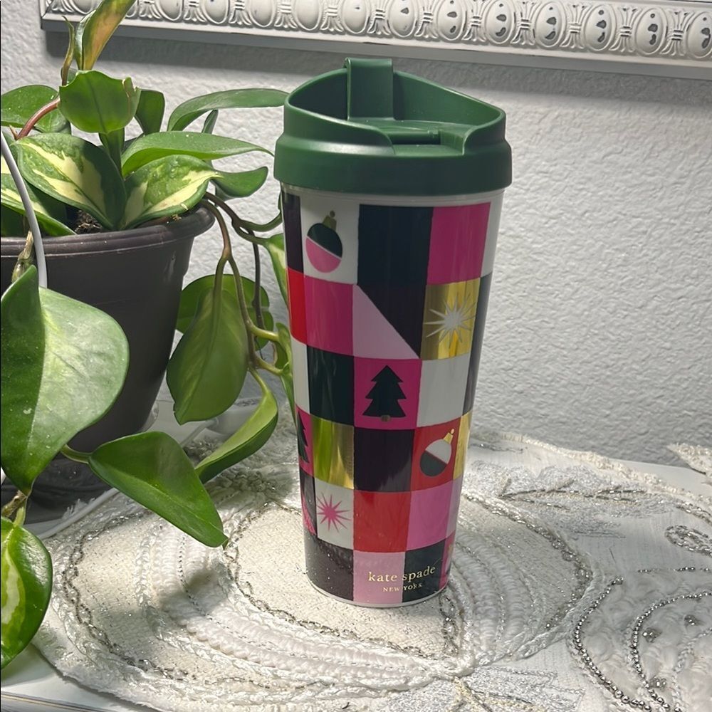 Kate Spade “Joy” Travel Mug